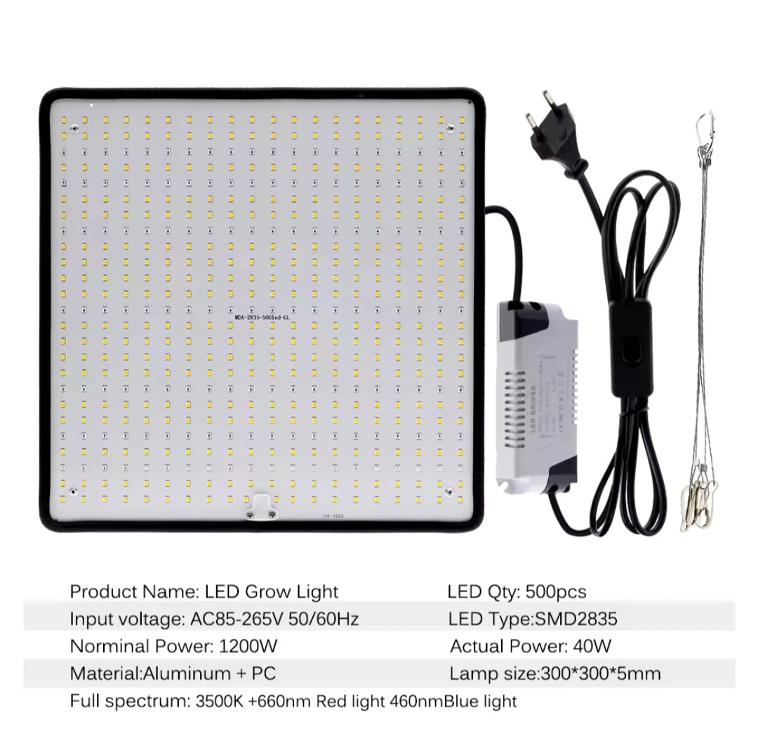 Growbox Komplettset 120x60x180cm | 150W Full Spectrum LED, Abluft&AKF für 3 Pflanzen Indoor Grow Einsteiger Set